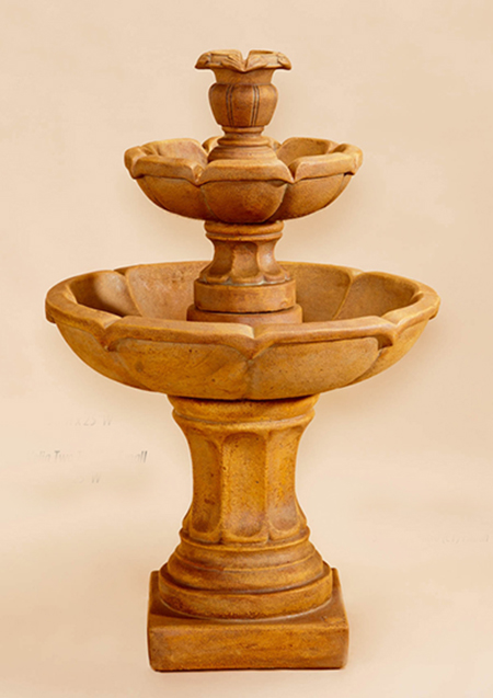 Cast Stone Garden Fountain
